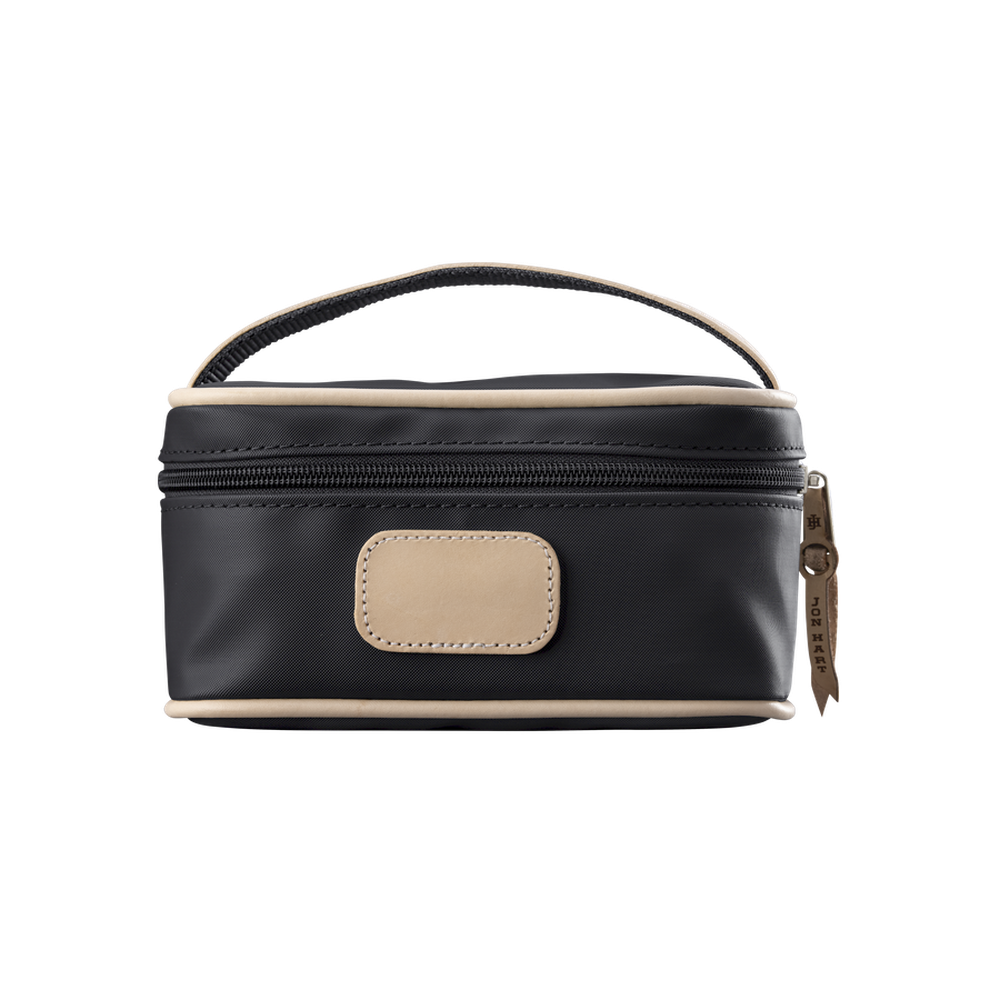 Black Coated Canvas Mini Makeup Case Jon Hart