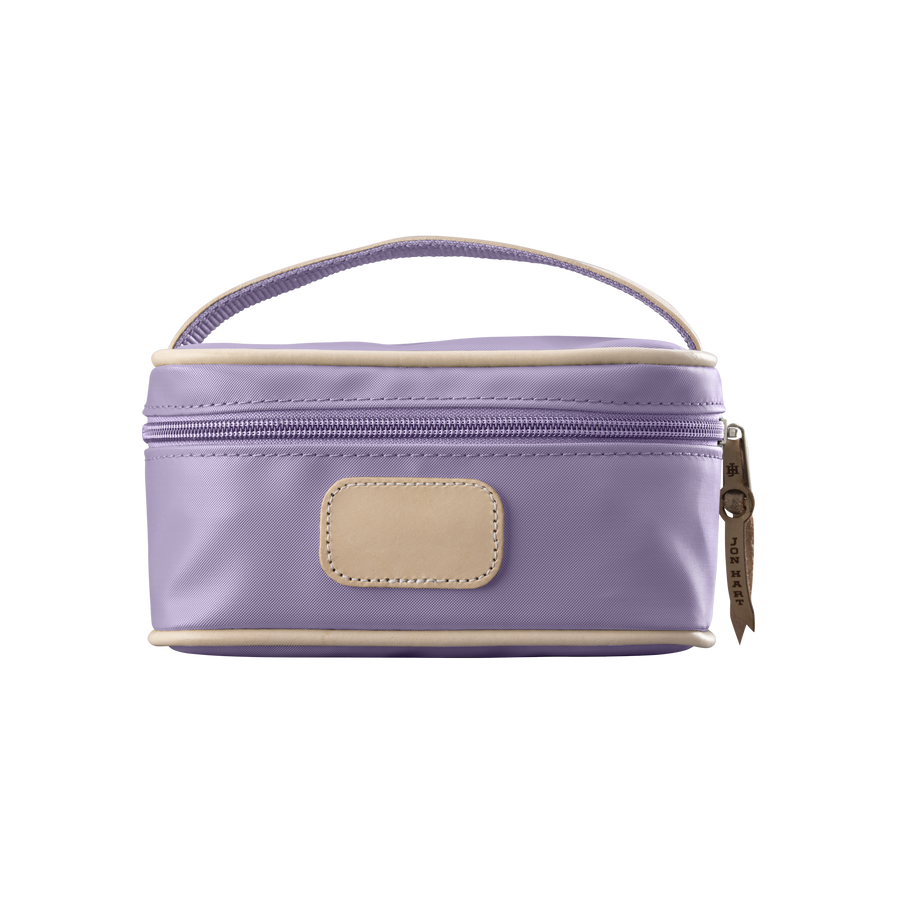 Lilac Coated Canvas Mini Makeup Case Jon Hart