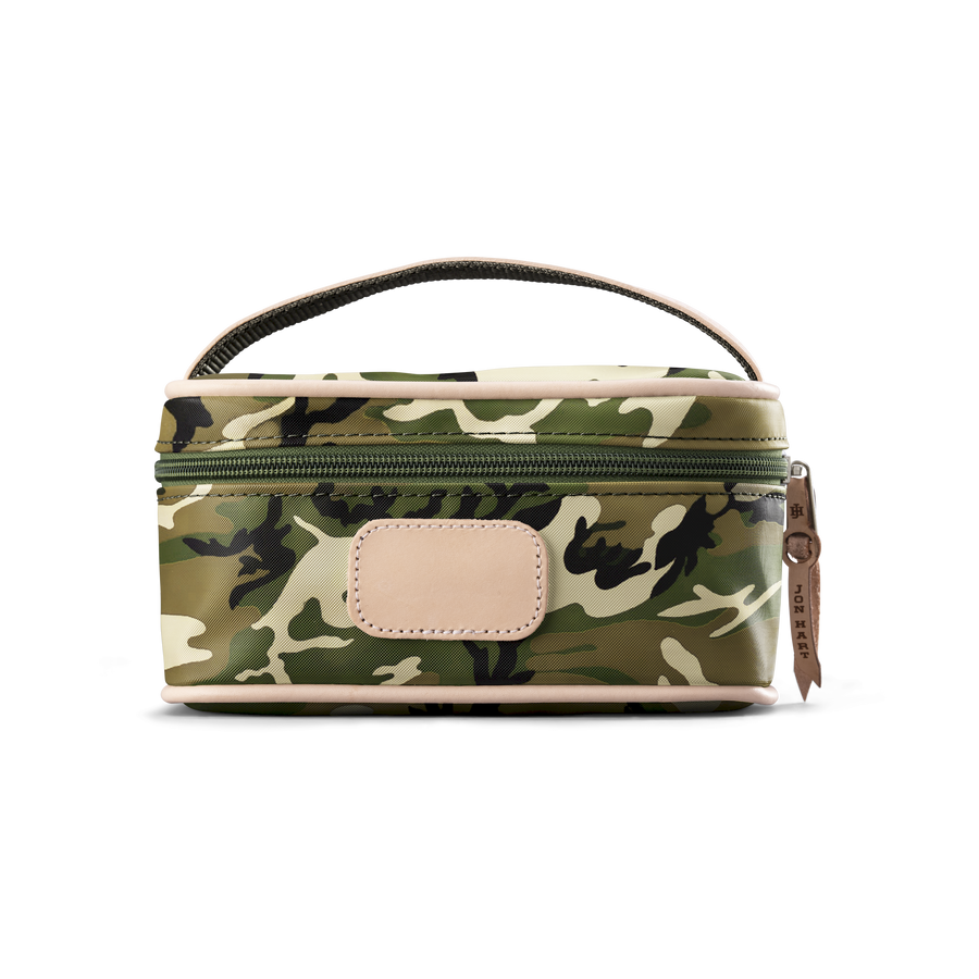 Classic Camo Coated Canvas Mini Makeup Case Jon Hart