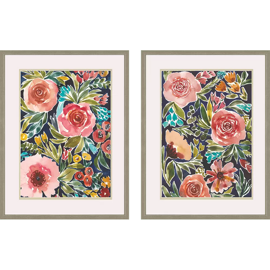 Flower Patch Prints, 2 Styles