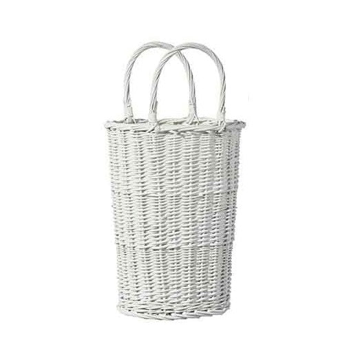 White Handled Basket