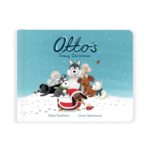 JellyCat Ottos Snowy Christmas Book