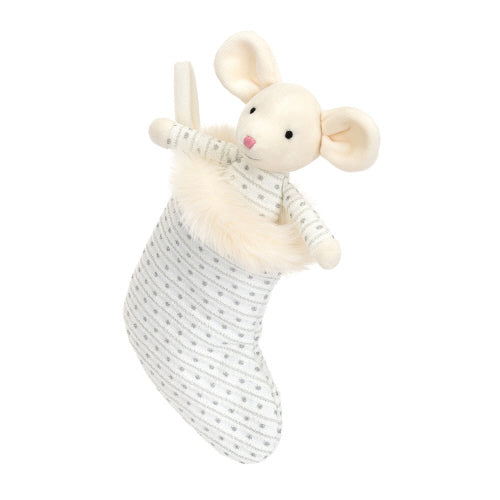 JellyCat Shimmer Mouse Stocking