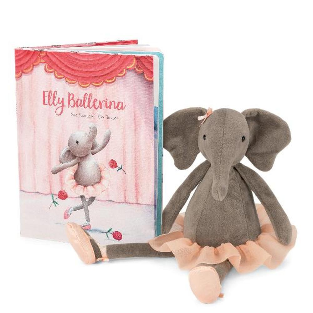 JellyCat Elly Ballerina Book
