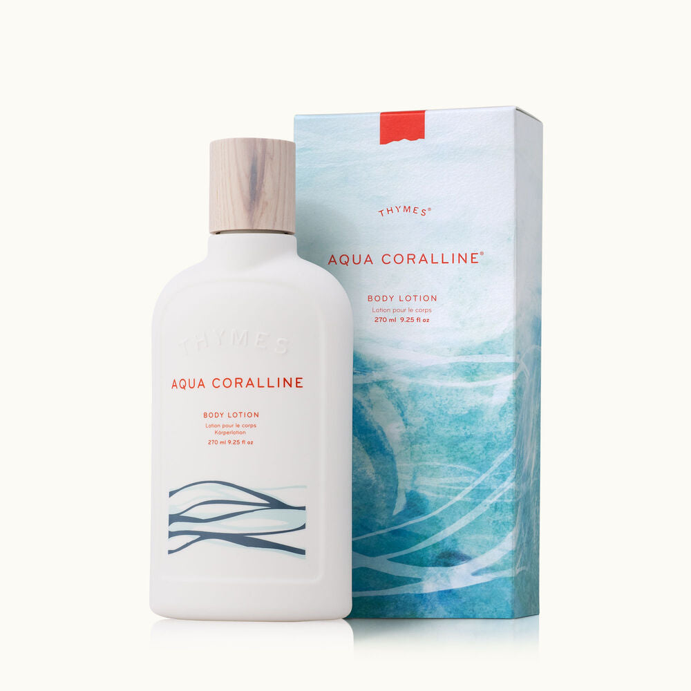 Thymes Body Lotion, Aqua Coralline