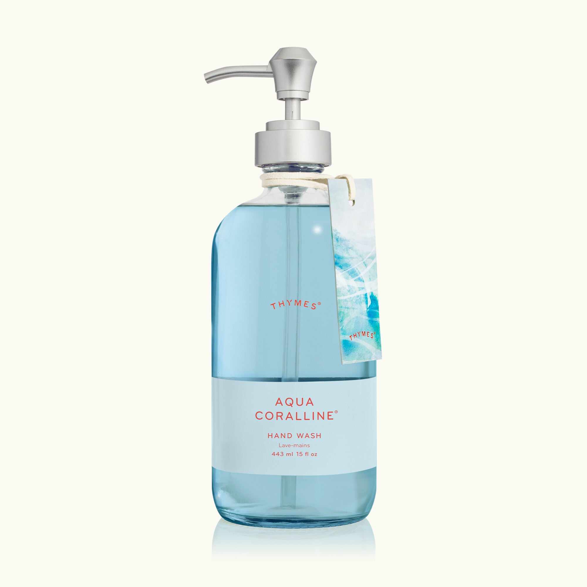 Thymes Large Hand Wash, Aqua Coralline