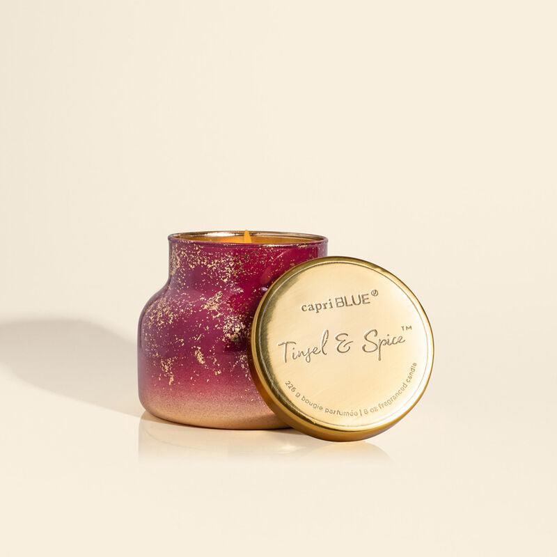 Tinsel & Spice Glimmer Petite Jar, 8oz
