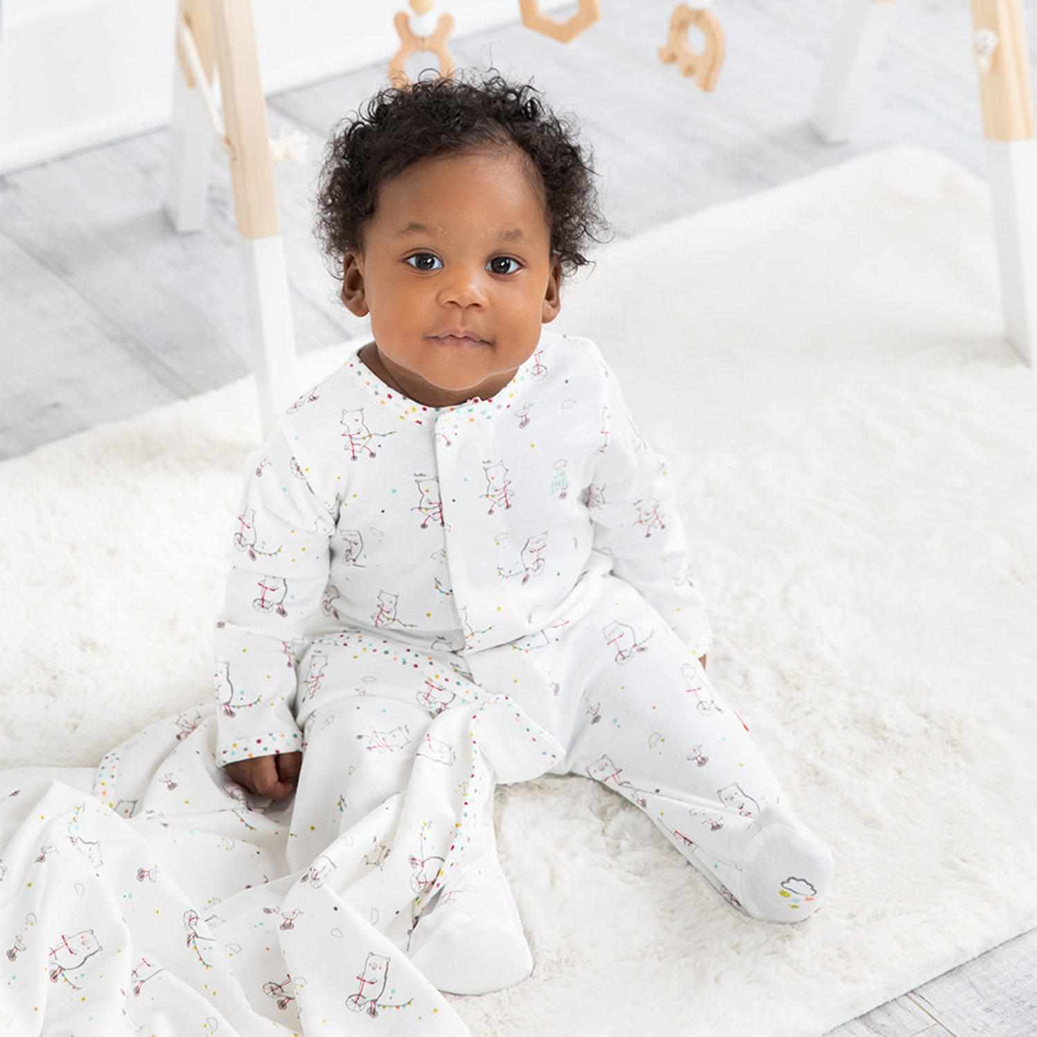 Organic Cotton Swaddle Blanket