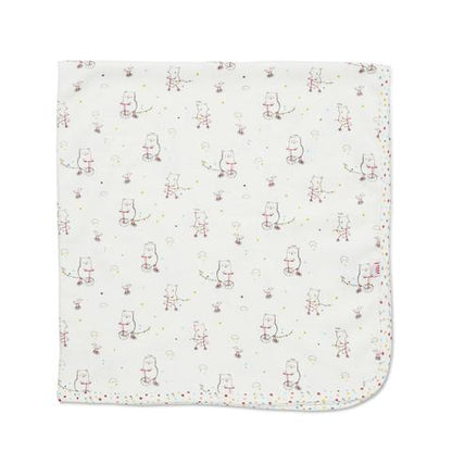 Welcome Baby Organic Cotton Swaddle Blanket