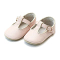 White Evie T-Strap Mary Jane Crib Shoe (Infant)-L'Amour-Lasting Impressions